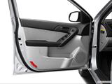  Inside of driver's side open door, window open photo